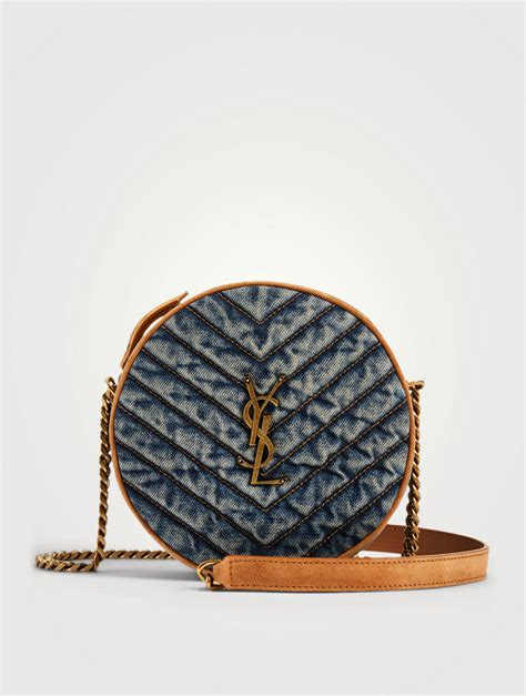 ysl croasbody|YSL denim crossbody.